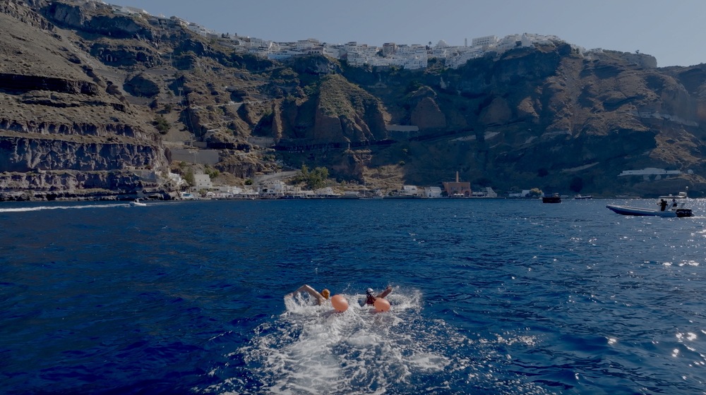 8 Open Water Swimming Santorini Experience by Boo Productions