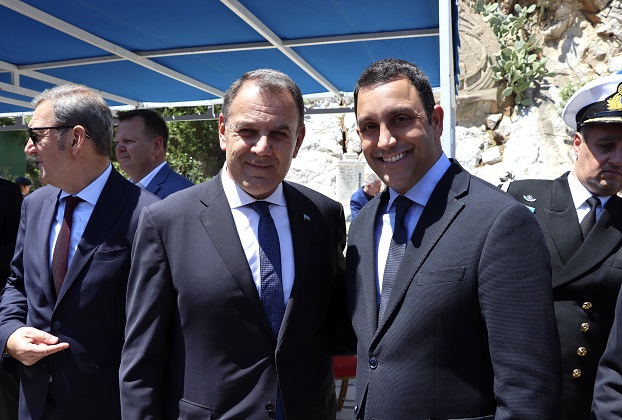 Τίτλος: Περιοδεία του Αντώνη Γιαννικουρή στη Σύμη με αφορμή  την επέτειο της  8ης Μάϊου